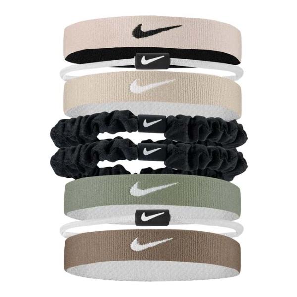 ナイキ(NIKE) FLEX フレックス クラシック ミックス ヘアタイ ヘアゴム 8本組 BN20...