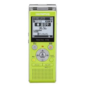 オリンパス ICレコーダー ボイストレック V-842 LGR [ライムグリーン] ★