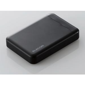 エレコム ビデオカメラ向けポータブルHDD ELP-EDV020UBK [2TB/ブラック]　[納期：約１ヶ月]