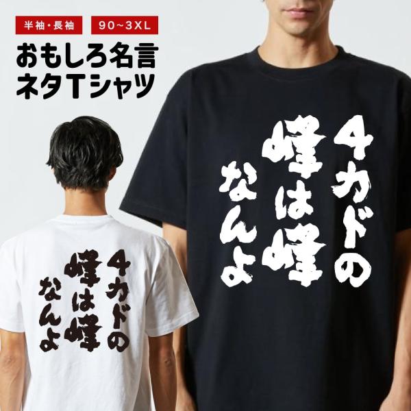 おもしろTシャツ 文字 半袖 メンズ レディース キッズ 面白いtシャツ バックプリント 日本語 漢...