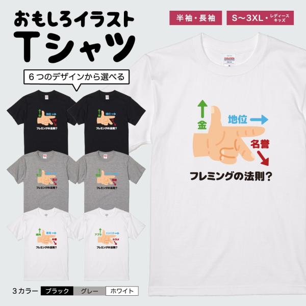 おもしろTシャツ 面白いtシャツ イラスト 文字 長袖 メンズ レディース キッズ 長袖tシャツ か...