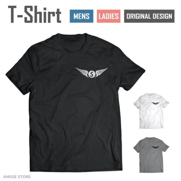 Tシャツ メンズ レディース 半袖 S ワンポイント 丸 Circleブラック ホワイト グレー ロ...