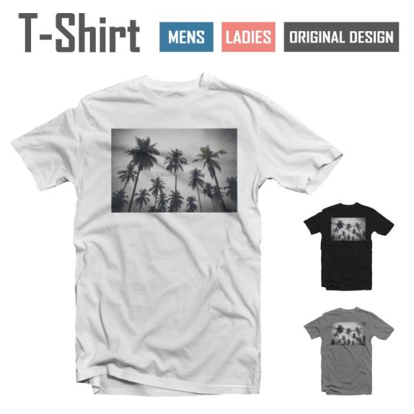 Tシャツ メンズ レディース 半袖 おしゃれ ブラック ホワイト グレー ロゴT フォトT 大きいサ...