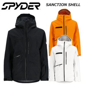 SPYDER スパイダー スノーウェア SANCTION SHELL JACKET  22-23 モデル (2023) スキーウェア スノーボード