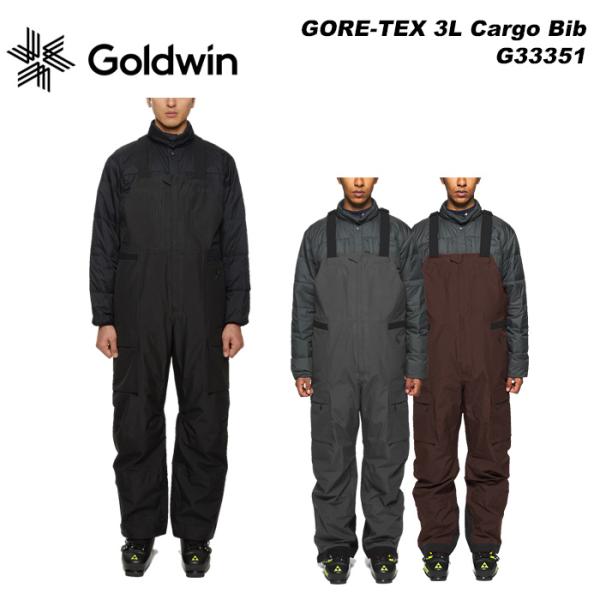 GOLDWIN G33351 GORE-TEX 3L Cargo Bib 23-24モデル ゴールド...