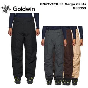 GOLDWIN G33359 G-Solid Color Slim Pants 23-24モデル ゴールド