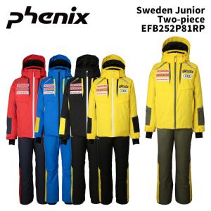 PHENIX EFB252P81RP Sweden Junior Two-piece 25-26(2026)モデル フェニックス スキーウェア 上下セット サイズ調整可能 キッズ ジュニア