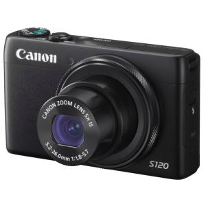 Canon デジタルカメラ PowerShot S120(ブラック) F値1.8 広角24mm 光学5倍ズーム PSS120(BK)｜amuza-butiko