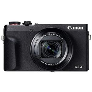 Canon コンパクトデジタルカメラ PowerShot G5 X Mark II ブラック 1.0型センサー/F1.8レンズ/光学5倍ズー｜amuza-butiko