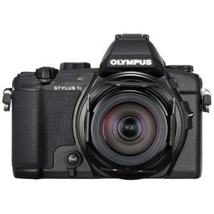 OLYMPUS デジタルカメラ STYLUS-1S 28-300mm 全域F2.8 光学10.7倍ズーム ブラック STYLUS-1S BL｜amuza-butiko