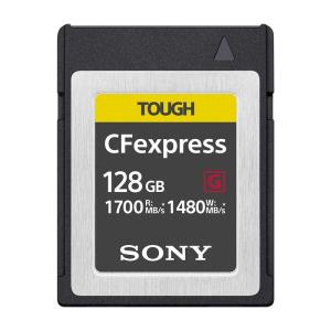 ソニー SONY CFexpress Type B メモリーカード 128GB タフ仕様 書き込み速度1480MB/s 読み出し速度1700｜amuza-butiko