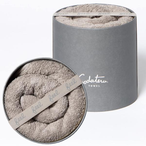 育てるタオル feel バスタオル  ムーングレージュ 茶系