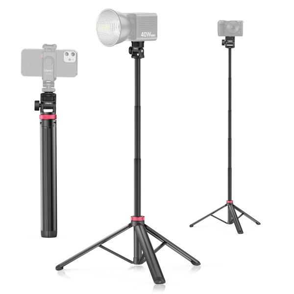 Ulanzi MT-79 撮影用 ライトスタンド 撮影用スタンド アルミ製+ABS 軽量 180°回...