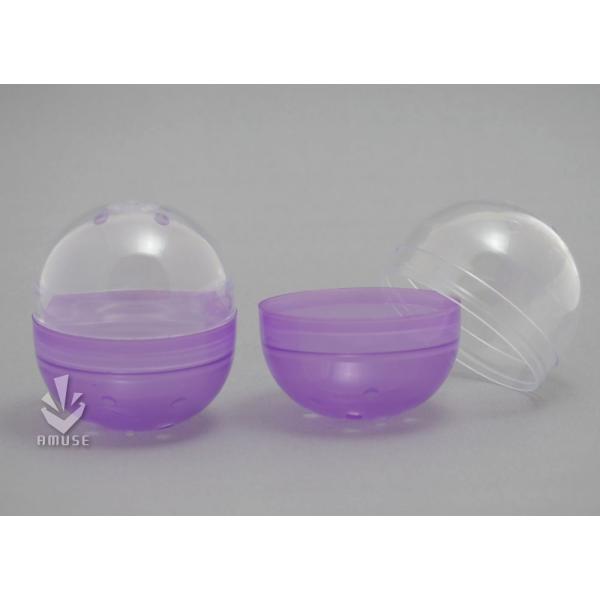 ガチャガチャ用空カプセル 50mm ラベンダー 100個入り