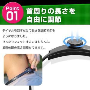 gopro アクセサリー 首掛け式 ゴープロ ...の詳細画像2