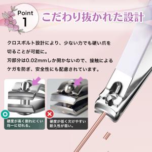 爪切り ニッパー 巻き爪 つめきり 高級 巻き...の詳細画像3