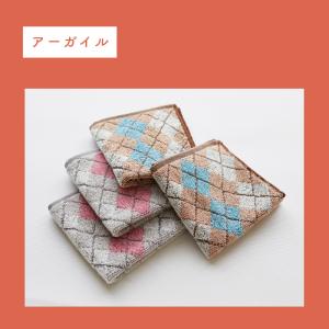 柄入りミニタオル 4枚セット 綿100% ハン...の詳細画像4