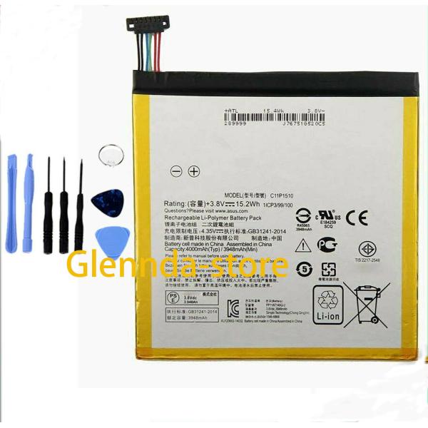 純正同等 新品 ASUS C11P1510用 ZenPad S 8.0 Z580CA 修理互換内蔵バ...