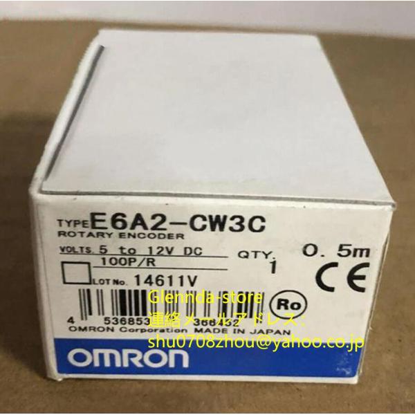 新品 未使用 OMRON オムロン  E6A2-CW3C 100P/R 0.5M ロータリーエンコー...