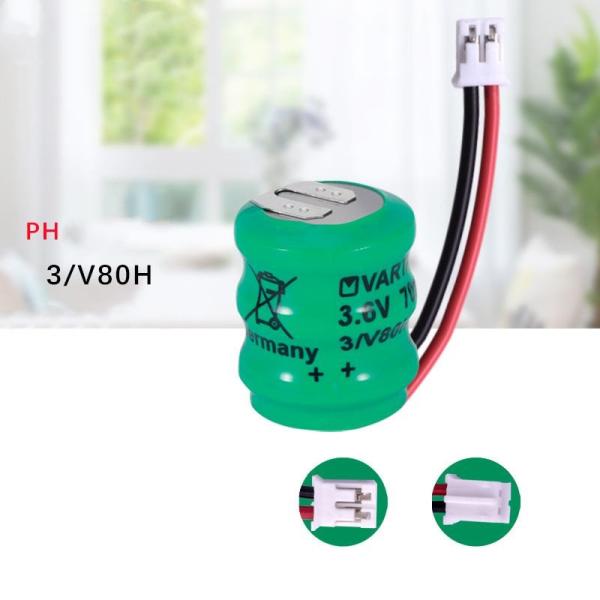 純正 新品 VARTA 3/V80H 3.6V ニッケル水素電池 PH2.0コネクタ付  交換用 充...