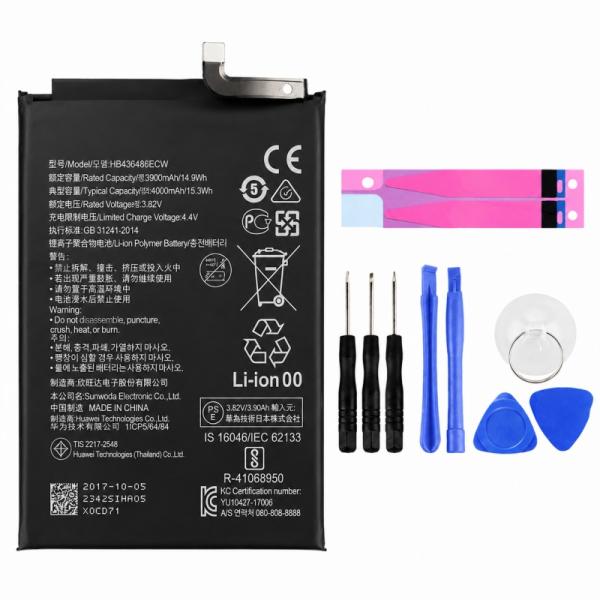 純正同等 新品Huawei HB436486ECW用Mate 10/Mate 10 Pro/P20 ...