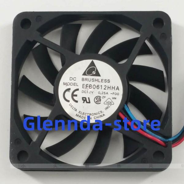 DELTA EFB0612HHA修理交換用冷却ファン ケースファン 60x60x10MM  12V ...