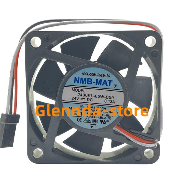 NMB  2406KL-05W-B59修理交換用冷却ファン ケースファン   60x60x15MM ...