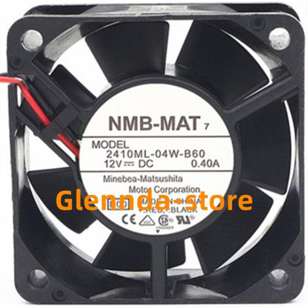NMB  2410ML-04W-B60修理交換用冷却ファン ケースファン   60x60x25MM ...