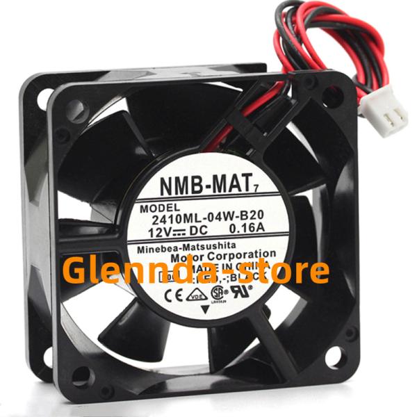NMB  2410ML-04W-B20修理交換用冷却ファン ケースファン   60x60x25MM ...