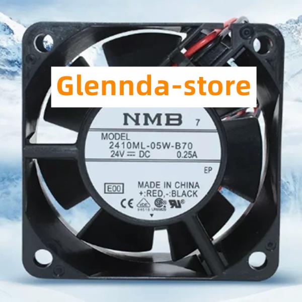 NMB  2410ML-05W-B70修理交換用冷却ファン ケースファン   60x60x25MM ...