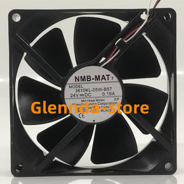NMB  3610KL-05W-B57修理交換用冷却ファン ケースファン   92x92x25MM ...