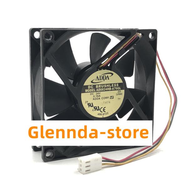 ADDA  AD0824HB-A76GL修理交換用冷却ファン ケースファン  80x80x25MM ...