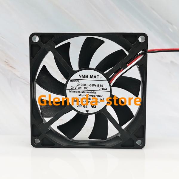 NMB 3106KL-05W-B59修理交換用冷却ファン ケースファン  80x80x15MM  D...