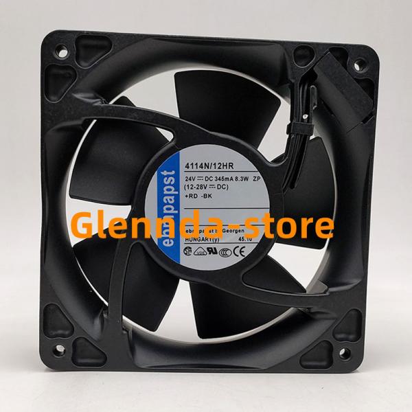 PAPST  4114N/12HR修理交換用冷却ファン ケースファン  120x120x38MM  ...