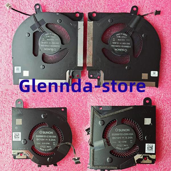 Dell Alienware X17 R1 R2修理交換用CPUファン+グラフィックカードファン (...