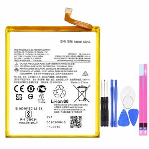 純正同等品 MOTOROLA moto G8 Plus 対応 KD40 XT2019 XT2019-2 バッテリー 修理工具付き