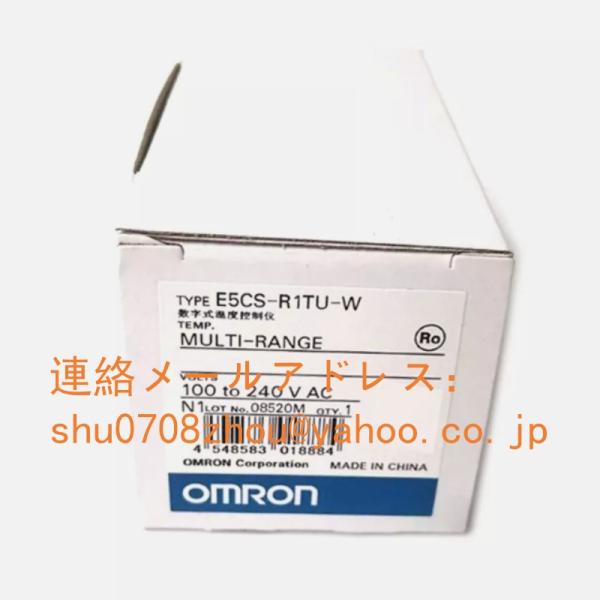 新品 未使用 オムロン OMRON E5CS-R1TU-W サーマックS 電子温度調節器