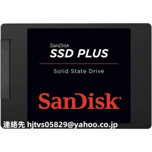 新品 SanDisk SDSSDA-2T00 2TB サンディスク 内蔵 SSD PLUS  2.5インチ SATA PC メーカー保証3年