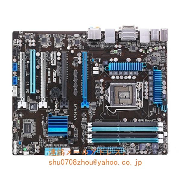 ASUS P8B WS マザーボード Intel C206 LGA 1155 ATX メモリ最大32...
