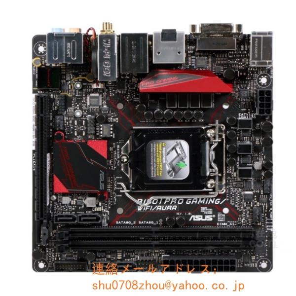 ASUS B150I PRO GAMING/WiFi/AURA マザーボード Intel B150 ...
