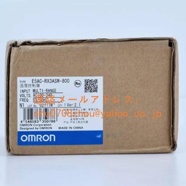 新品 未使用 オムロン OMRON E5AC-RX3ASM-800 温度コントローラー