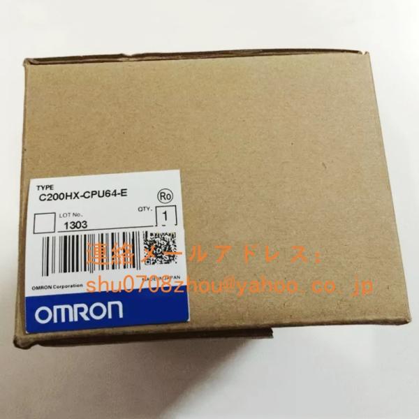 新品 未使用 オムロン OMRON C200HX-CPU64-E PLC モジュール