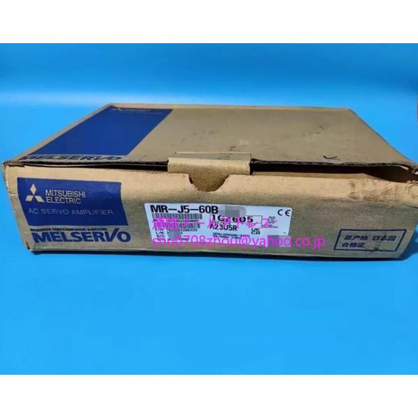 新品 未使用 MITSUBISHI 三菱電機 MR-J5-60B サーボアンプ