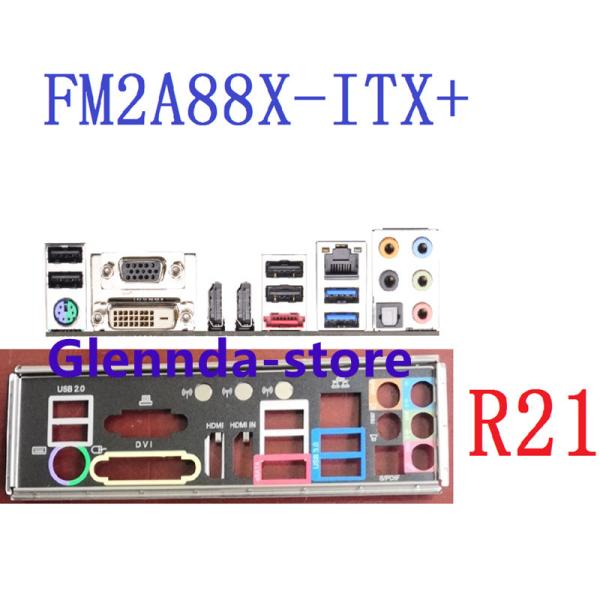 純正 ASRock FM2A88X-ITX+  マザーボード対応修理交換用 I/Oパネル バックパネ...