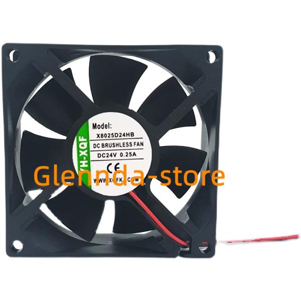 YH-XQF X8025D24HB 修理交換用冷却ファン ケースファン80x80x25mm DC24...