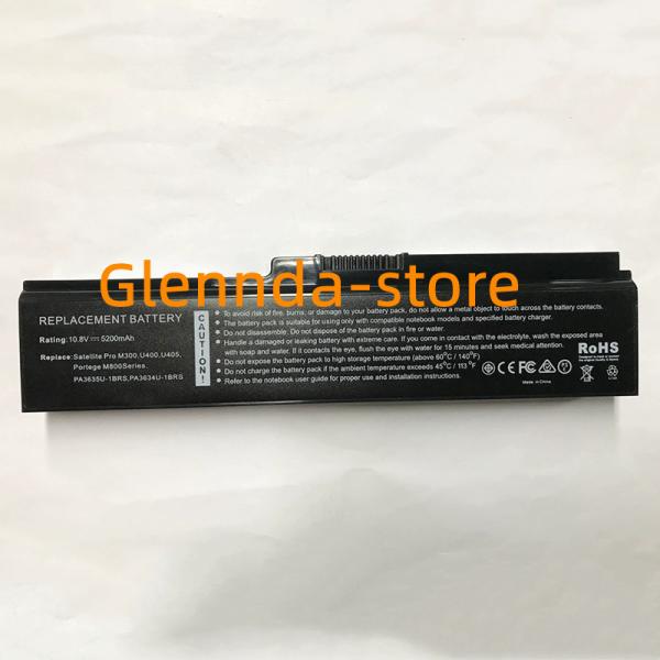 新品 高品質Toshiba M300 U400 U405 L310 M800 純正交換バッテリー ノ...
