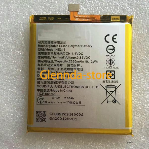 純正同等 新品Sharp AQUOS HE315 修理互換内蔵バッテリー 工具付き