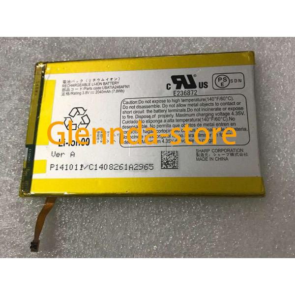 純正同等 新品 Sharp UBATIA246AFN1用 Crystal 306SH 携帯スマートフ...