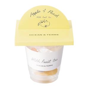 ギフト 内祝い 贈り物 OCEAN&TERRE オーシャンテール With フルーツティー アップル&ピーチ 1個A173 お返し 七五三 お歳暮 御歳暮 2022