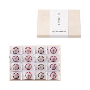 ギフト 内祝い 贈り物 OCEAN&TERRE オーシャンテール Premium 紀州南高梅 16粒 木箱入りA199 お返し クリスマス お歳暮 御歳暮 お年賀 御年賀 2022